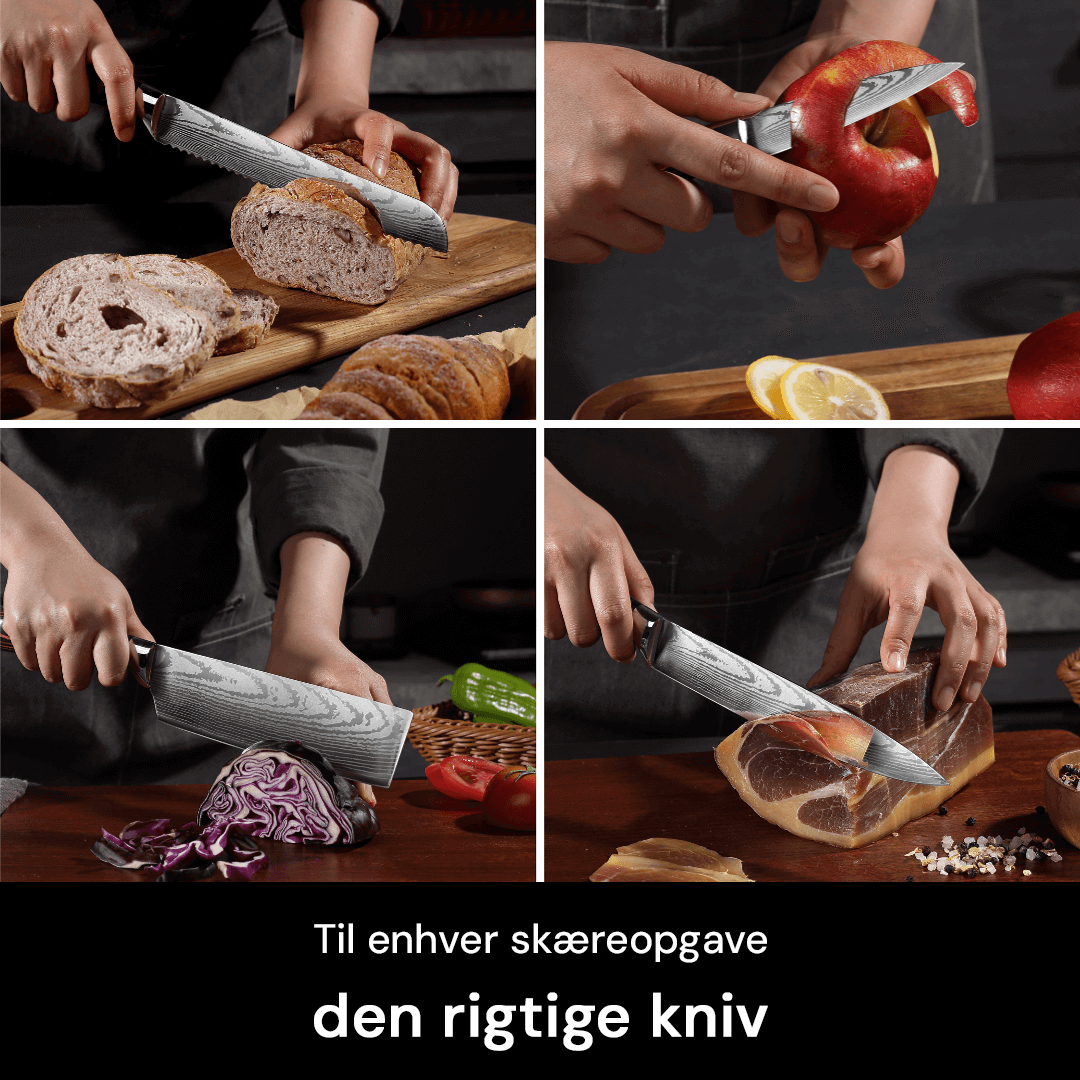 Premium Knivsæt 8 dele