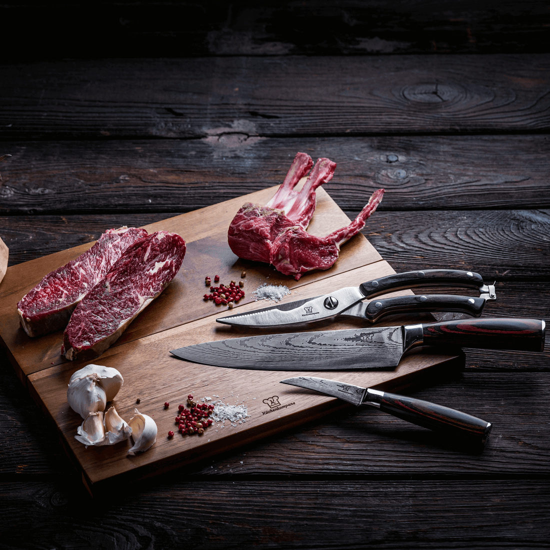 Outdoor knivsæt | 2i1