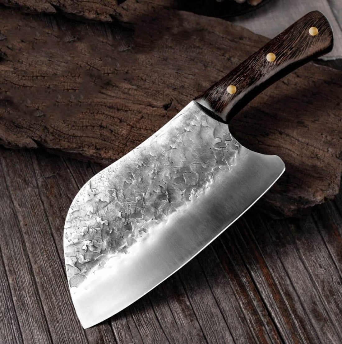 Rustikales Hackmesser - Küchenkompane