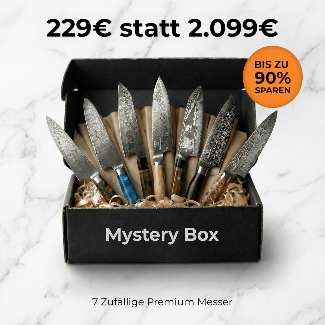 E-Mail: Mystery Box L / 7 tilfældige premium køkkenknive