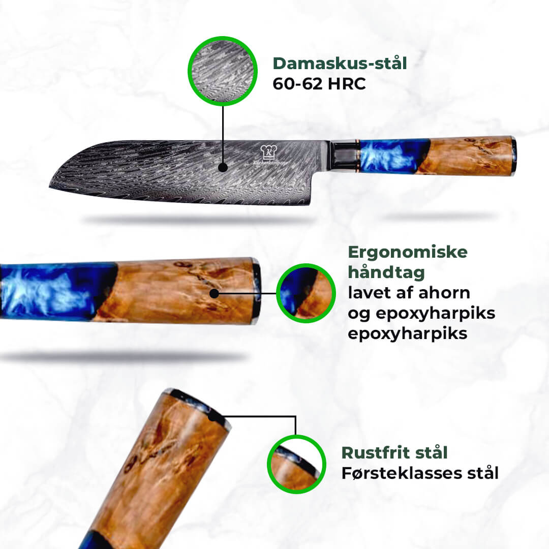 Aoki Damaskknivsæt / VIP