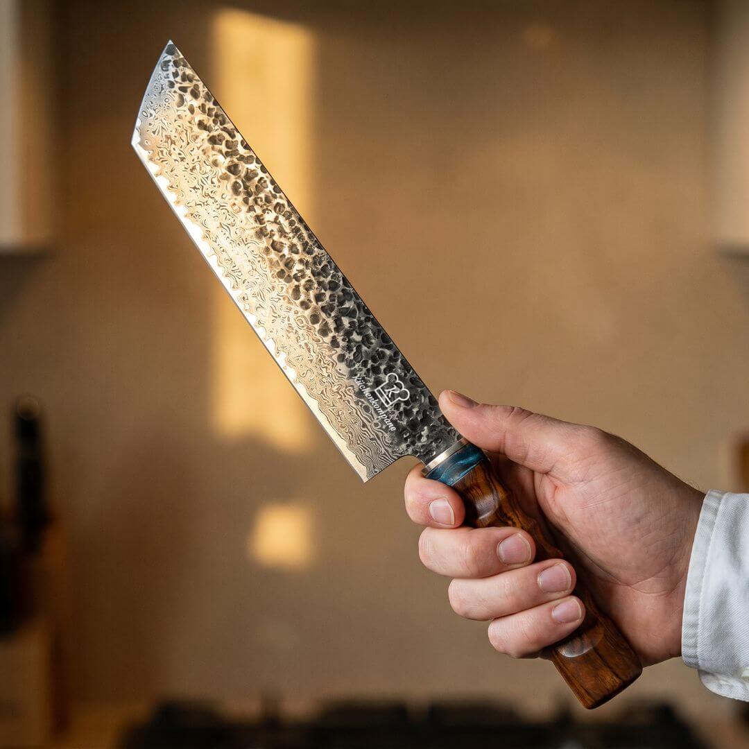 Tanoshi Damaskus-kniv