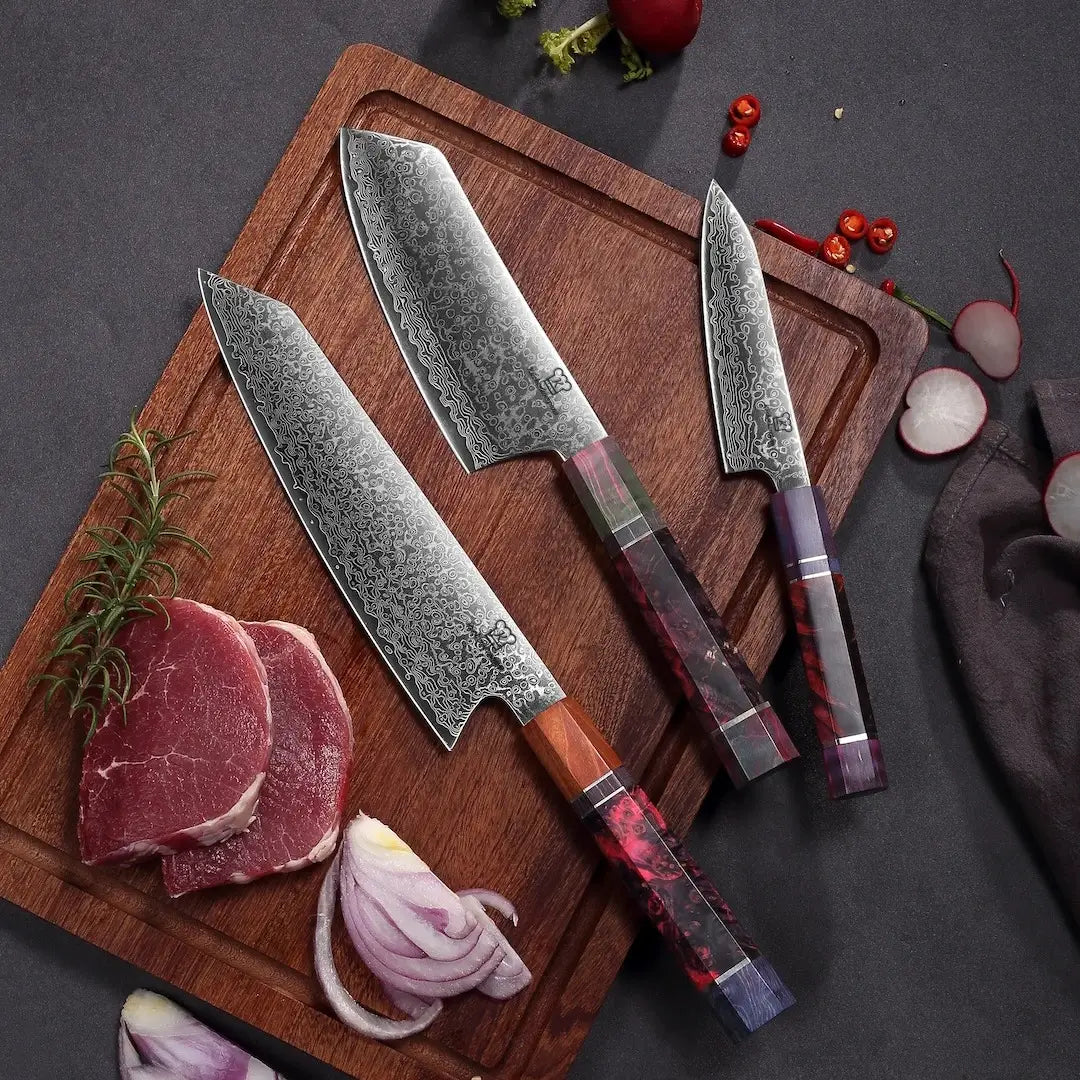 Gyuto Damaskusknivsæt | Limited Edition