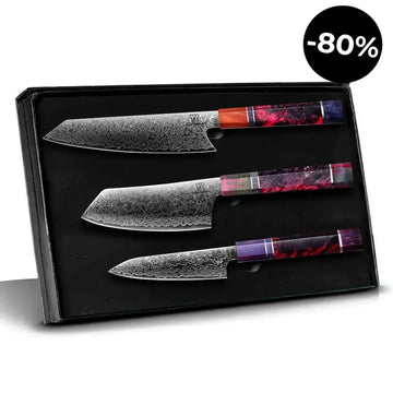 Gyuto Damaskusknivsæt | Limited Edition