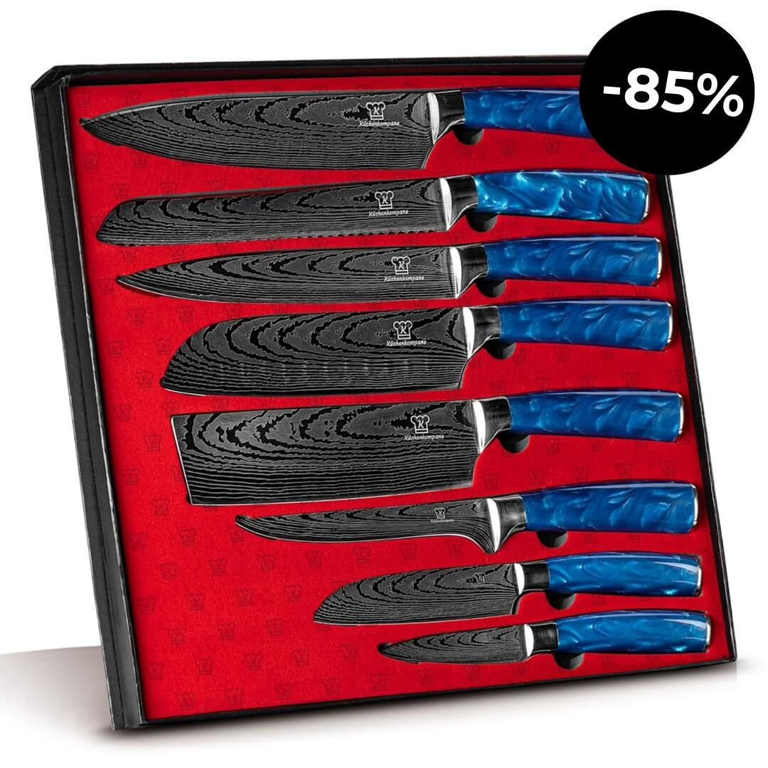 Shiburu Knivsæt Premium 8 dele / VIP