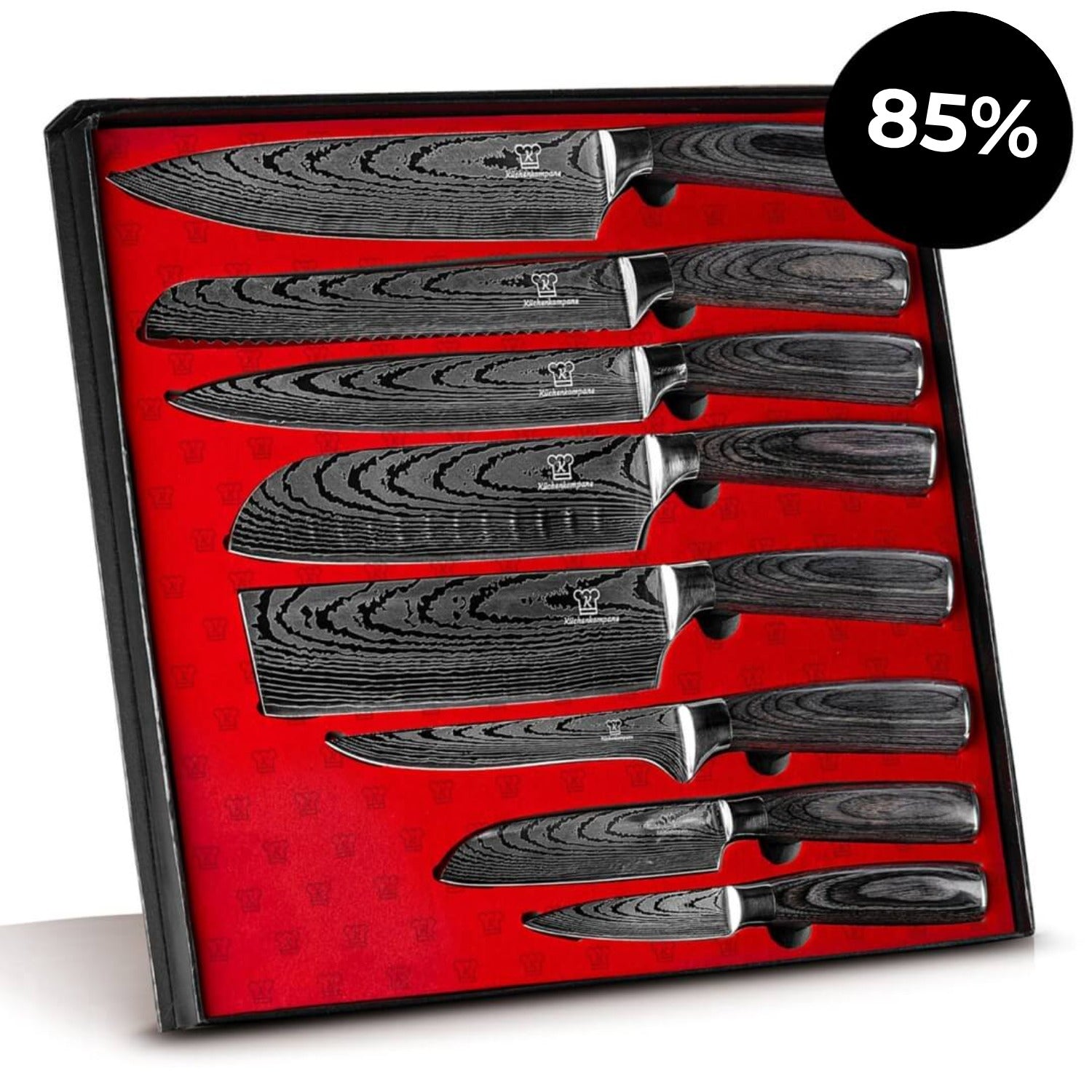 Kurai Knivsæt Premium 8 dele / VIP