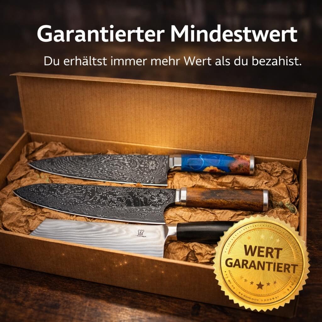 Mystery Box Small / 3 zufällige Premium Küchenmesser