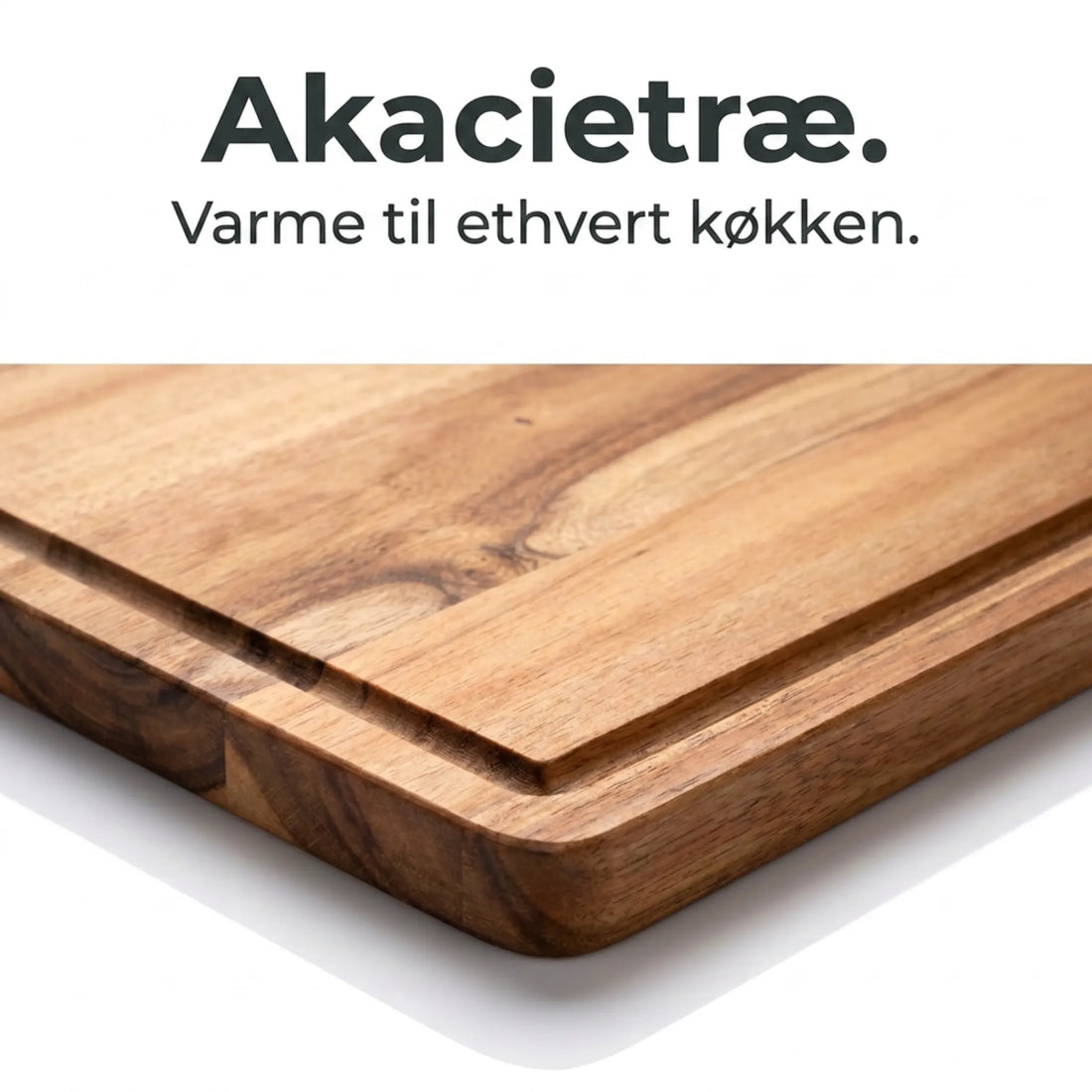 Akacia skärbrädor – 3-delars set