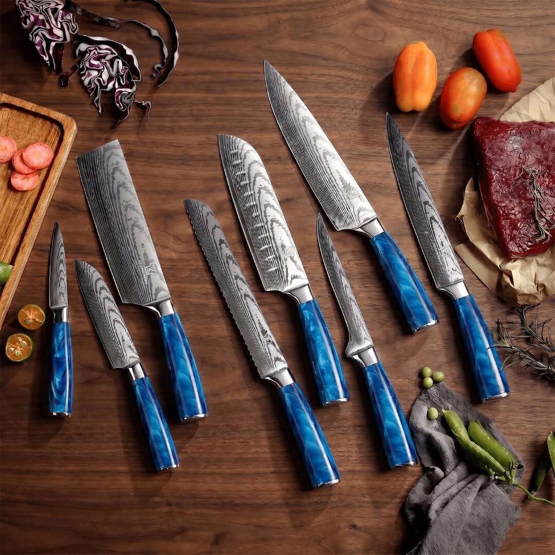 Shiburu Knivsæt Premium 8 dele / VIP