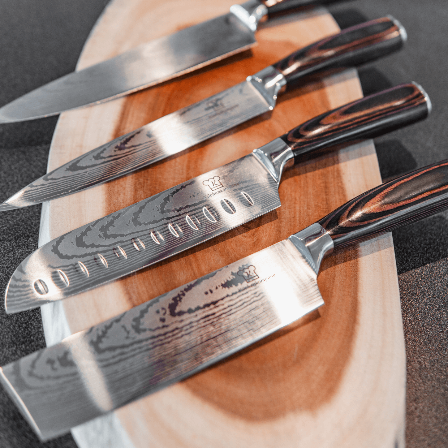 handgefertigtes rustikales Küchenbrett