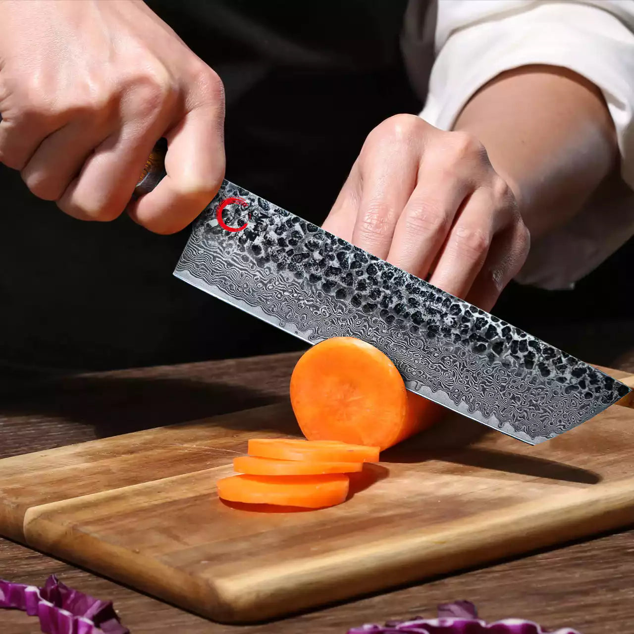 Hyogaki Damaskus-kniv