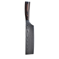 Asiatisches Nakiri im Damast Design