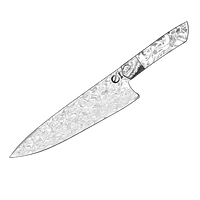 Thumbnail for Dezato Damaskus-kniv