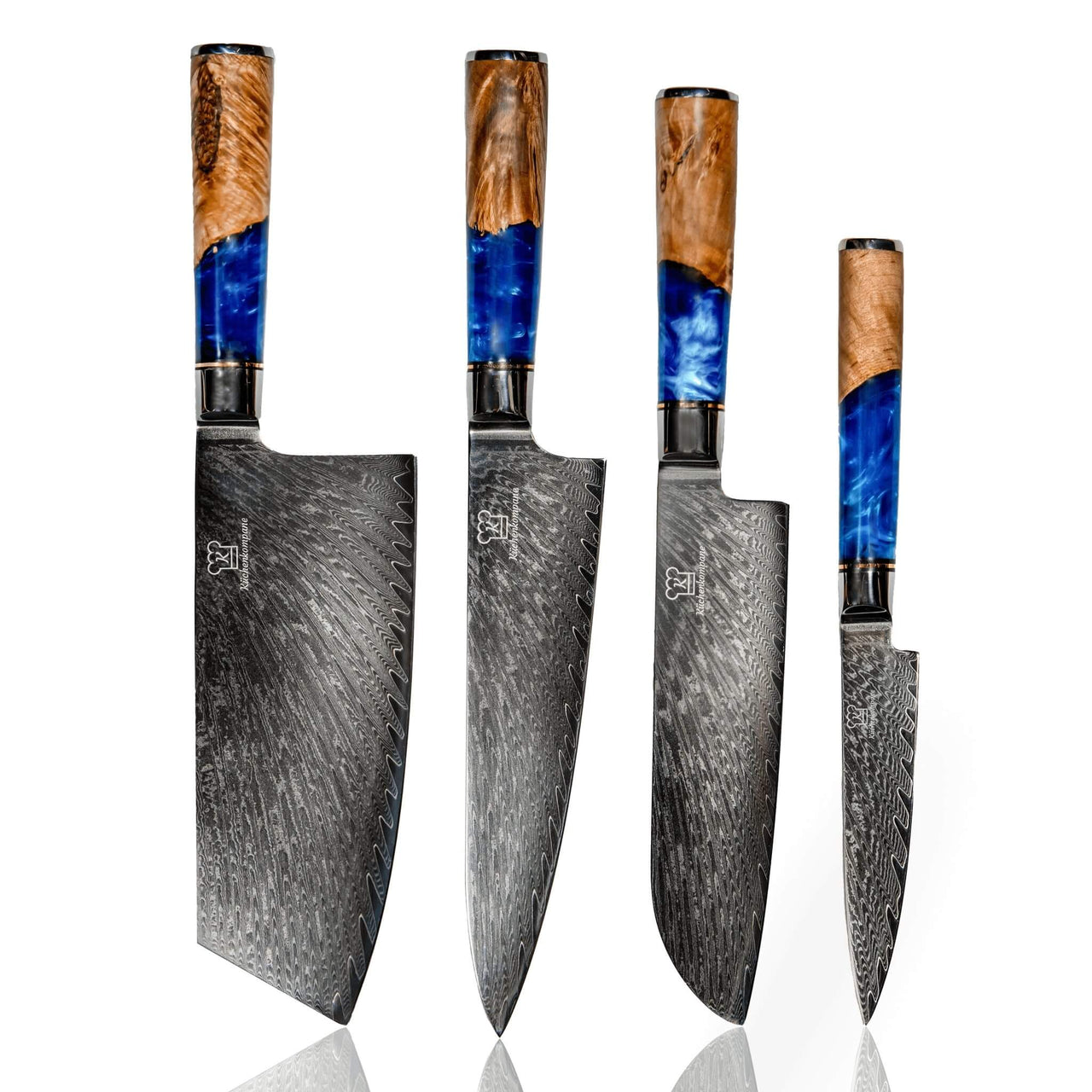 Damast Messer Set